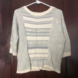 LOFT striped sweater